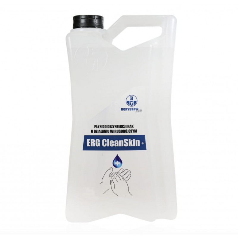 ERG CleanSkin, płyn do dezynfekcji rąk o działaniu wirusobójczym 1L