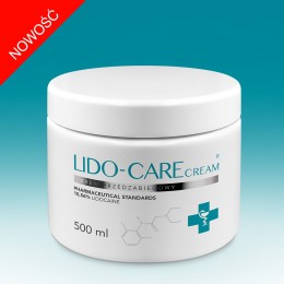 LIDO-CARE CREAM 10,56% lidocaine 500 ml