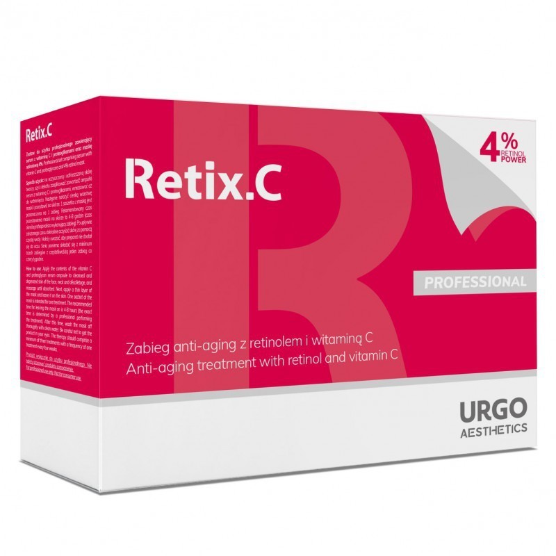 Zestaw Retix C 4% Xylogic 6x maska, 6x serum